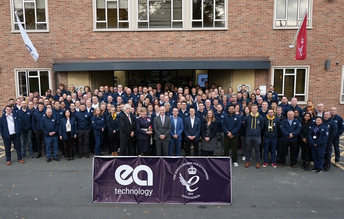 EA Technology win King's Award for Innovation 2024 for the VisNet Hub- EA Team